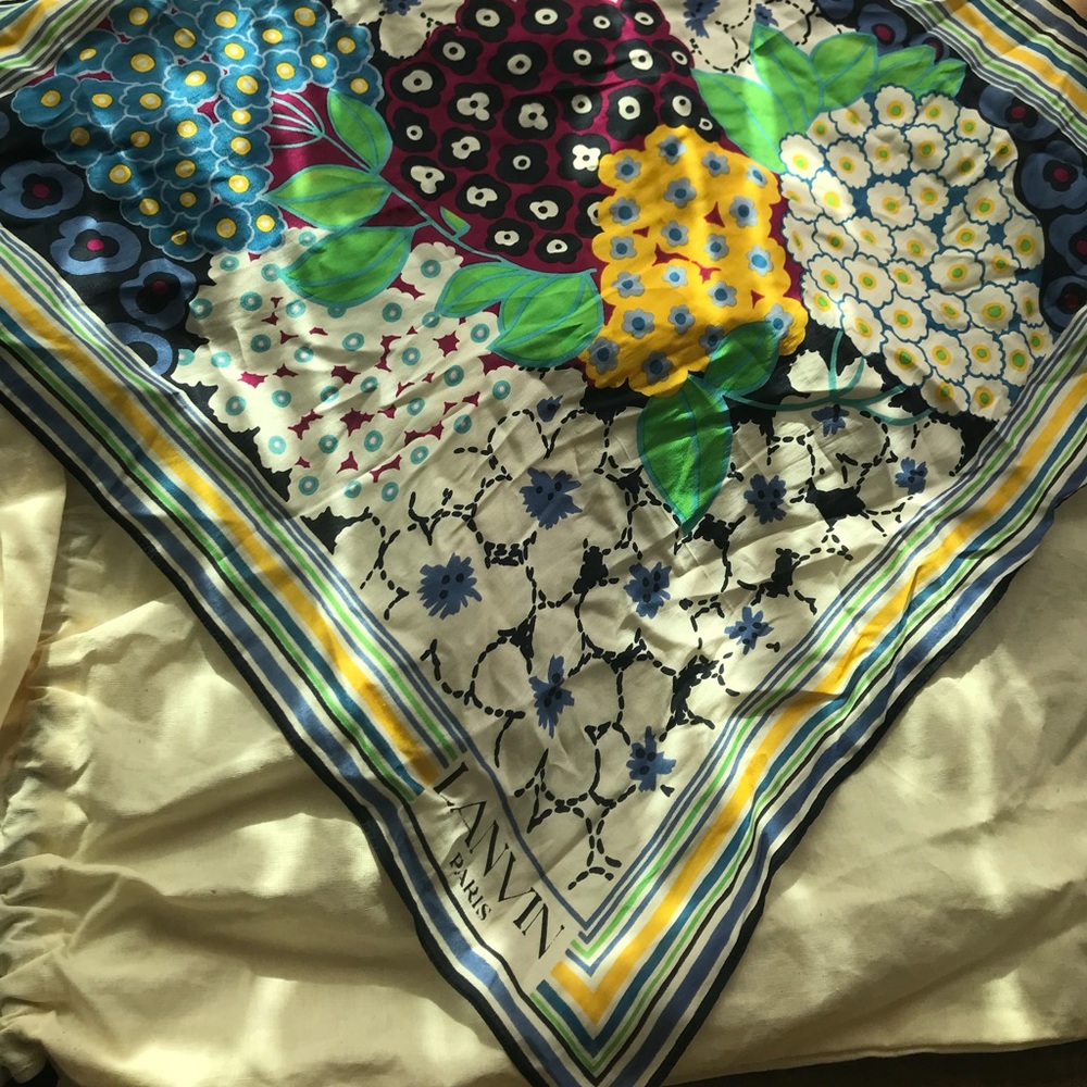 Vintage 1970’s Lanvin Scarf